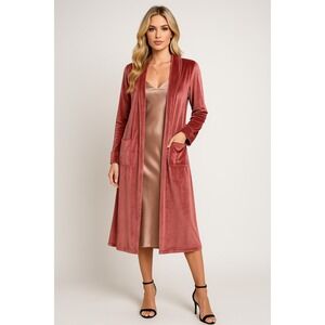 Elegant Pink Women's Cardigan